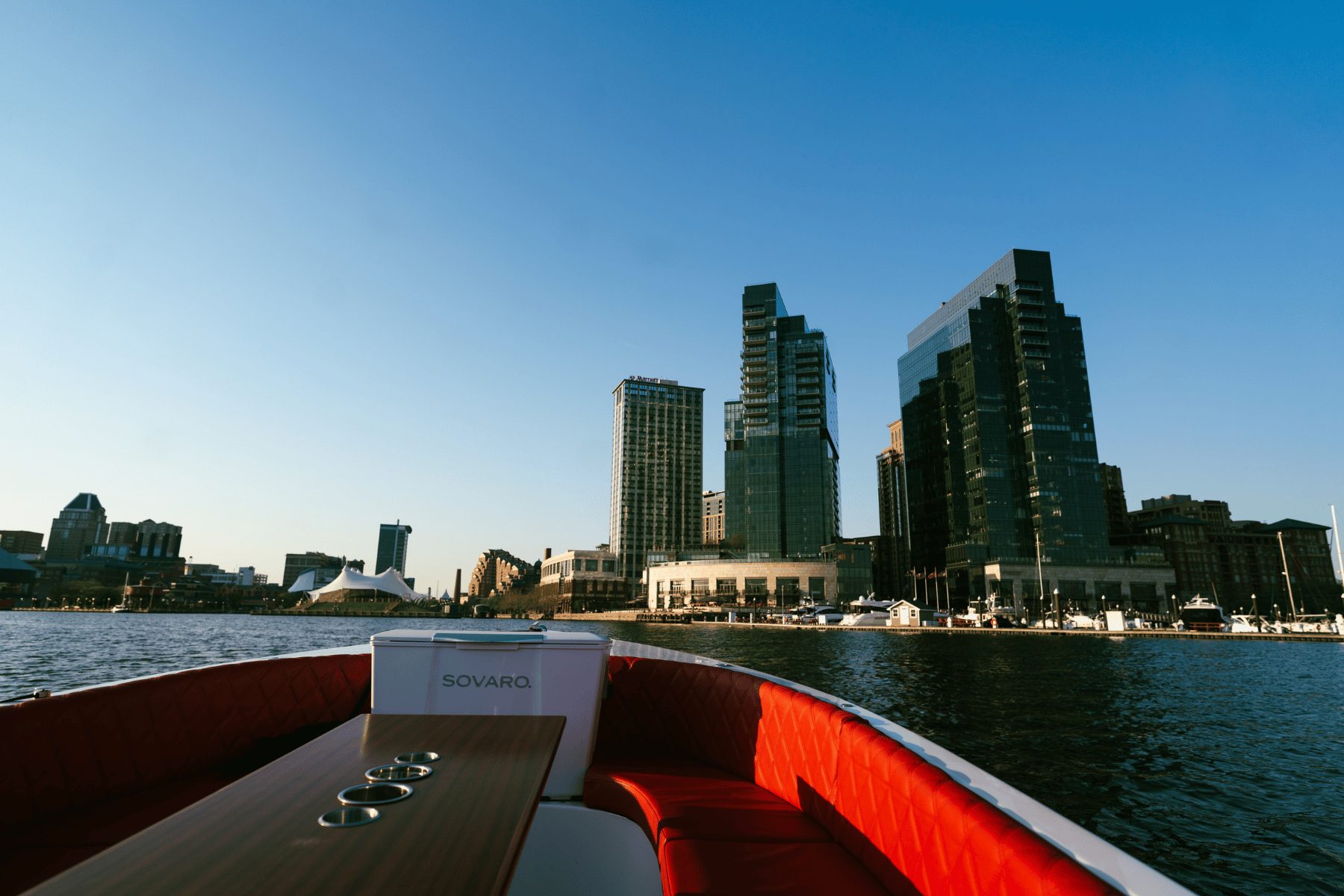 Baltimore Inner Harbor from the water