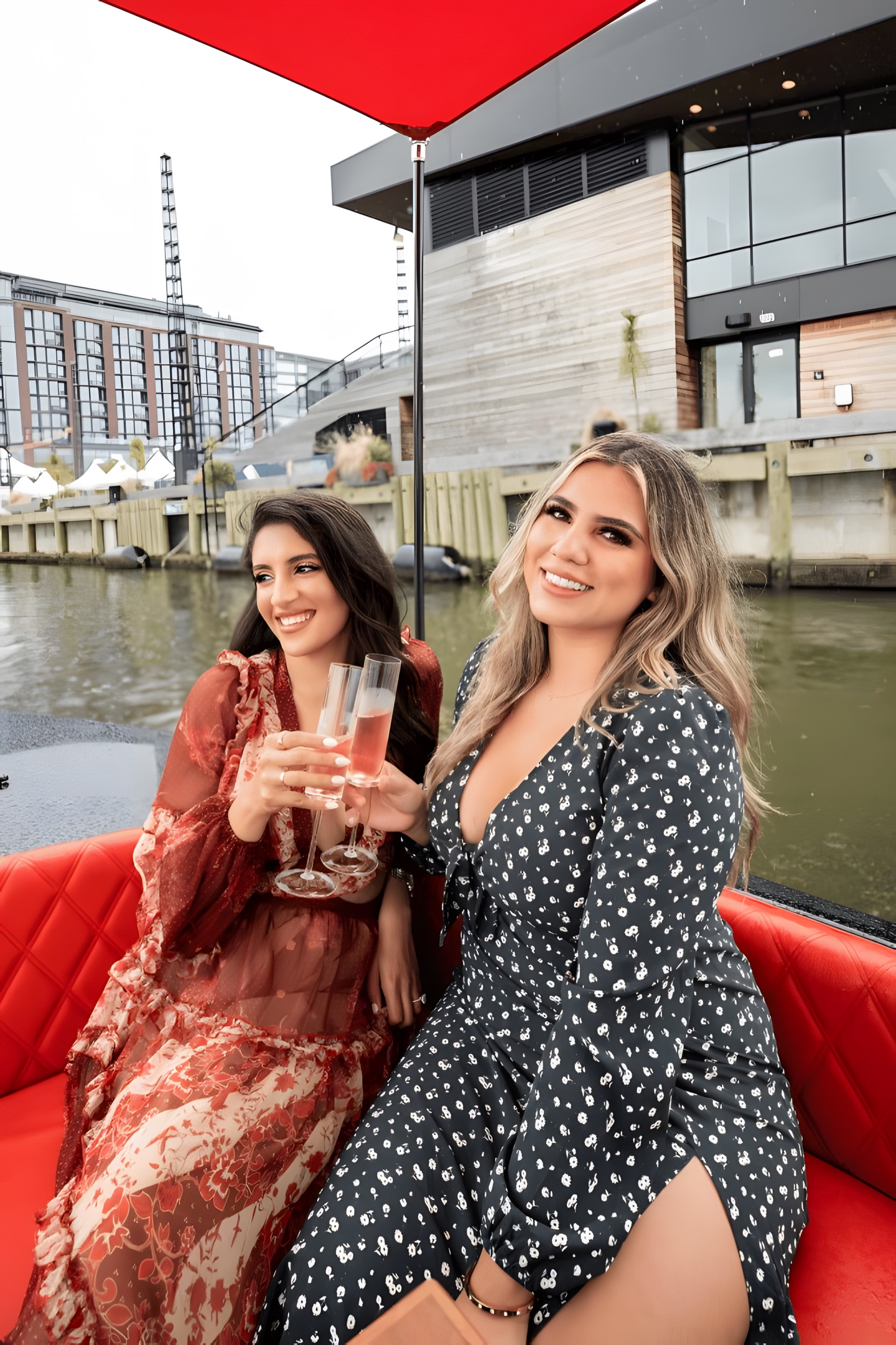 Bachelorette party on a DC boat cruise